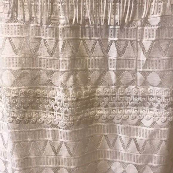 C by cubic off shoulder lace fringe dress size 8 - Picture 3 of 15